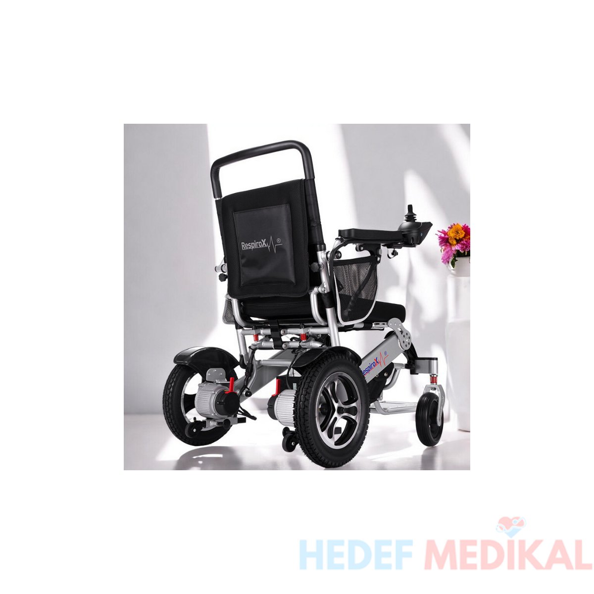 Respirox BC-EA9000 Otomatik Katlanır Özellikli Akülü Tekerlekli Sandalye Lityum Bataryalı - Görsel 2