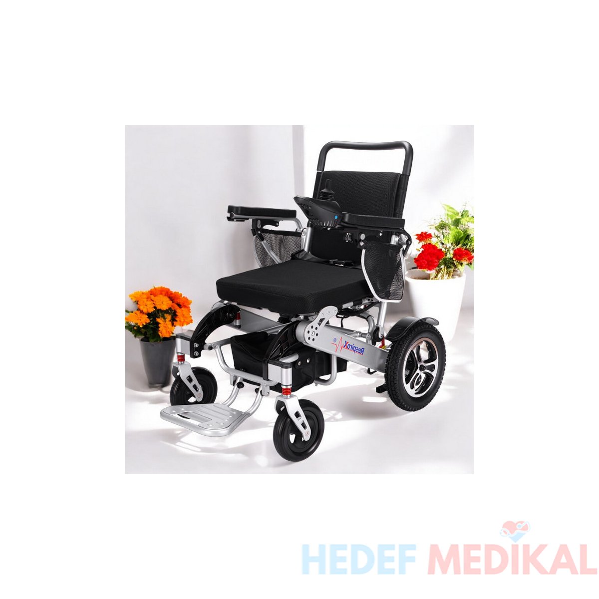 Respirox BC-EA9000 Otomatik Katlanır Özellikli Akülü Tekerlekli Sandalye Lityum Bataryalı - Görsel 4