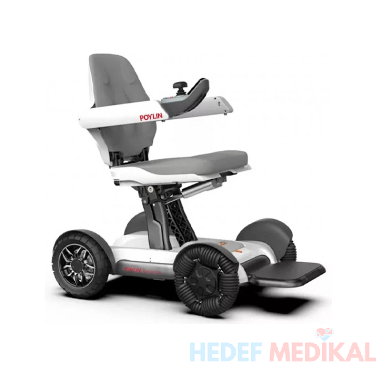 Poylin P210 Robotics Ultra Hafif Katlanabilir Akülü Tekerlekli Sandalye - Görsel 1