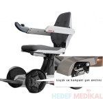 Poylin P210 Robotics Ultra Hafif Katlanabilir Akülü Tekerlekli Sandalye - Görsel 4