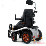 Poylin P288 Elektrikli Ayak Kalkar ve Sırt Yatar Akülü Sandalye - Görsel 5