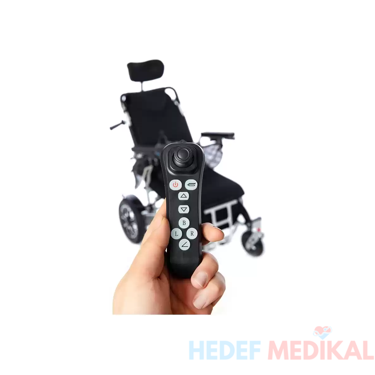 RÖMER R111 Uzaktan Kumandalı Lityum Akülü Tekerlekli Sandalye - Görsel 5