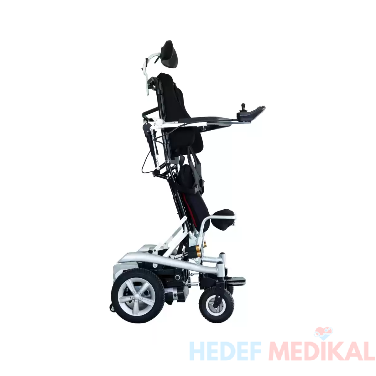 Scuba S300 Ayağa Kaldıran Akülü Tekerlekli Sandalye - Görsel 3