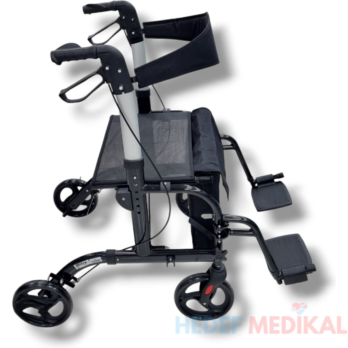 Witra W503-L Pedallı Çok Fonksiyonlu Rolatör Walker Yürüteç - Görsel 5