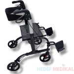 Witra W503-L Pedallı Çok Fonksiyonlu Rolatör Walker Yürüteç - Görsel 2