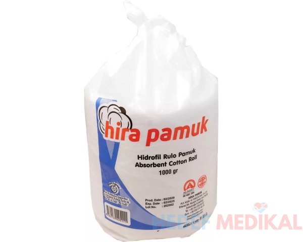 Hira Hidrofil Rulo Pamuk 1 KG