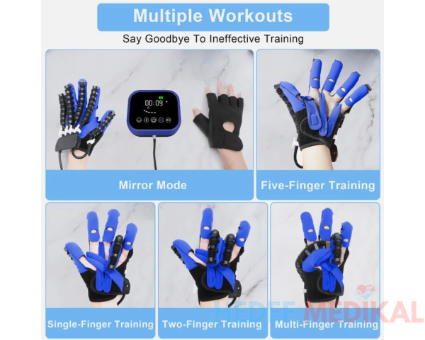 Respirox AXD-TR01R El Rehabilitasyon Eldiveni (El Çalıştırma Robotu)