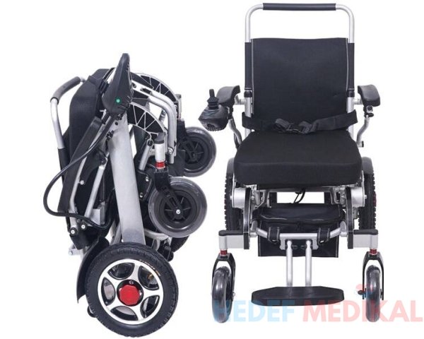 FUHASSAN FH 905 PLUS KATLANABİLİR GÖVDE LİTYUM PİLLİ Elektrikli Tekerlekli Sandalye