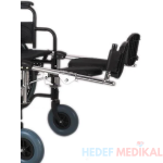 SDM STAR 005 MANUEL TEKERLEKLİ SANDALYE AYAK-BALDIR DESTEKLİ - Görsel 3