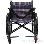WİPPERMAN W108 İthal Ekose Kumaş Manuel Tekerlekli Sandalye - Görsel 2